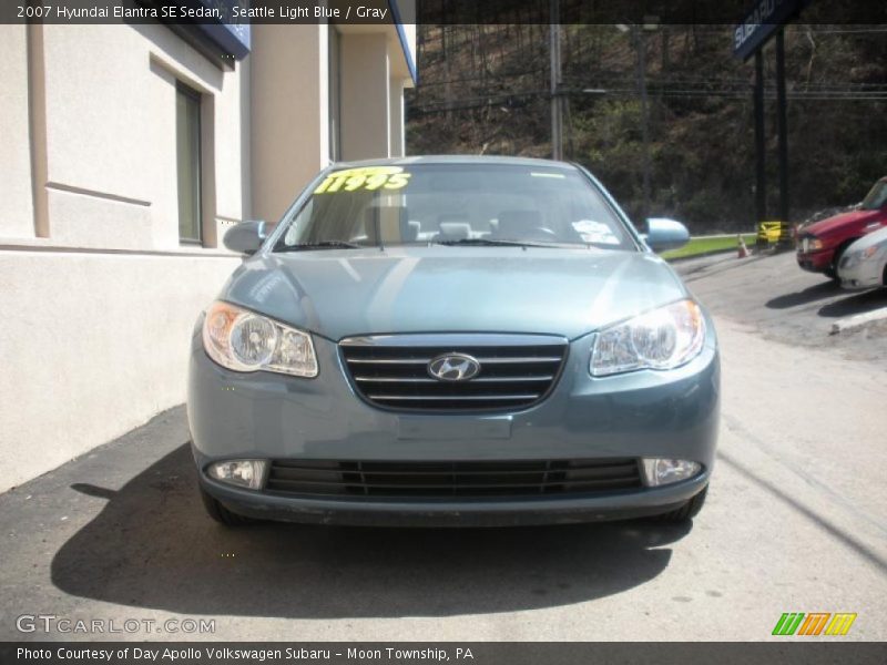 Seattle Light Blue / Gray 2007 Hyundai Elantra SE Sedan