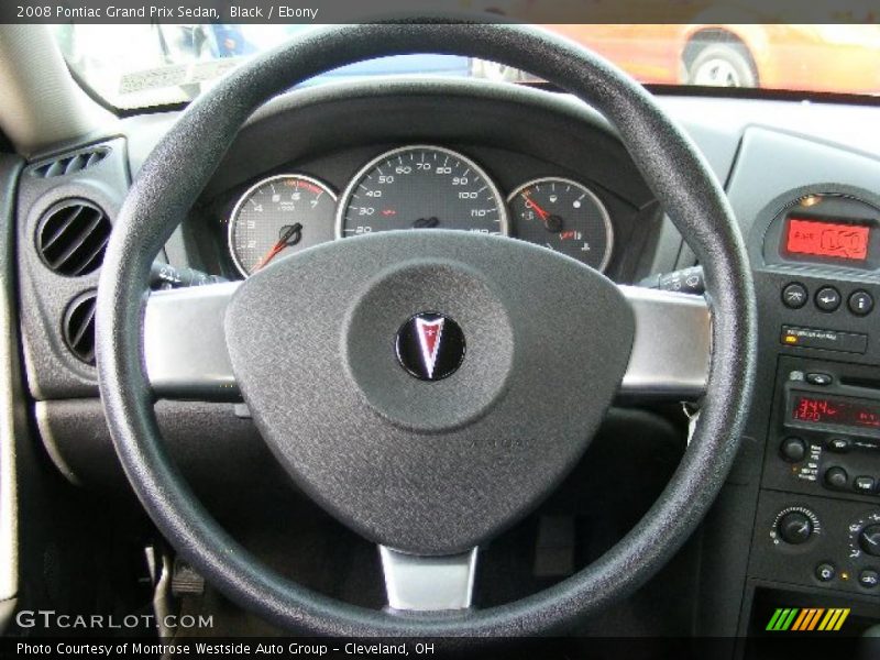 Black / Ebony 2008 Pontiac Grand Prix Sedan