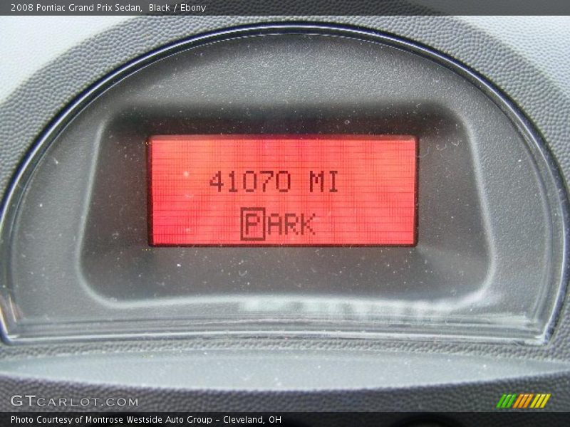 Black / Ebony 2008 Pontiac Grand Prix Sedan