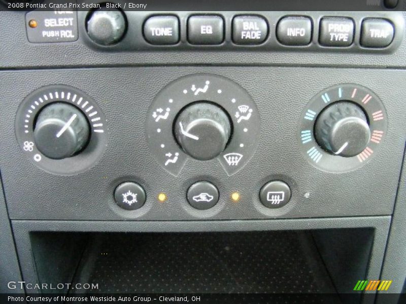 Black / Ebony 2008 Pontiac Grand Prix Sedan