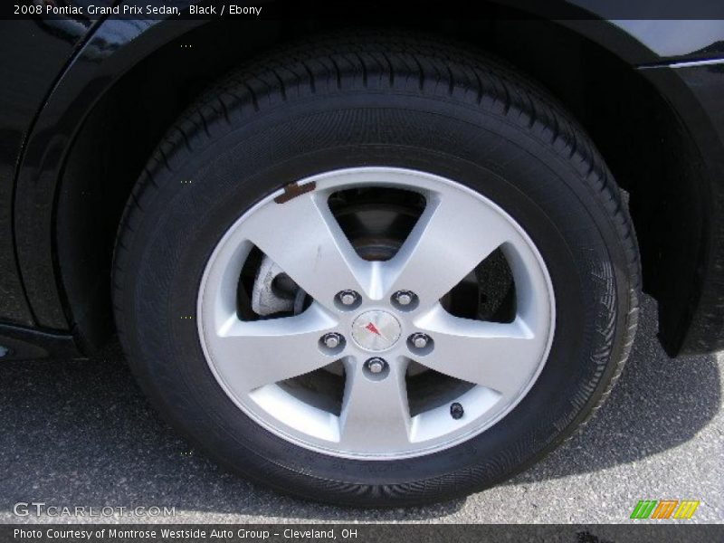 Black / Ebony 2008 Pontiac Grand Prix Sedan