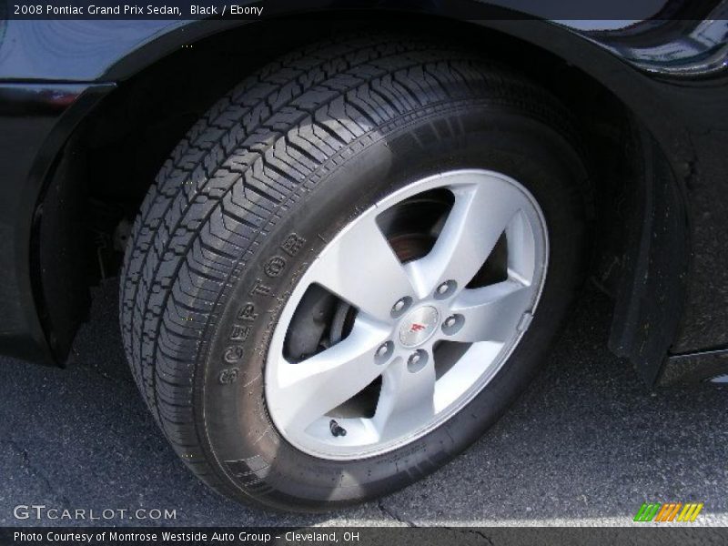 Black / Ebony 2008 Pontiac Grand Prix Sedan