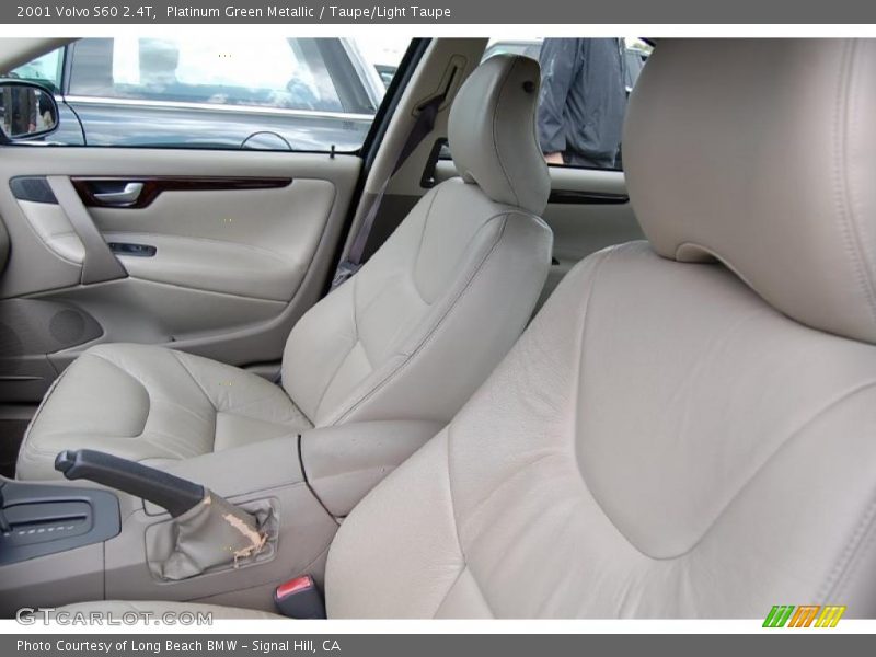 Platinum Green Metallic / Taupe/Light Taupe 2001 Volvo S60 2.4T