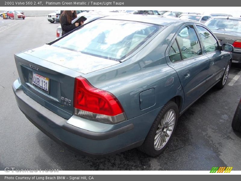 Platinum Green Metallic / Taupe/Light Taupe 2001 Volvo S60 2.4T