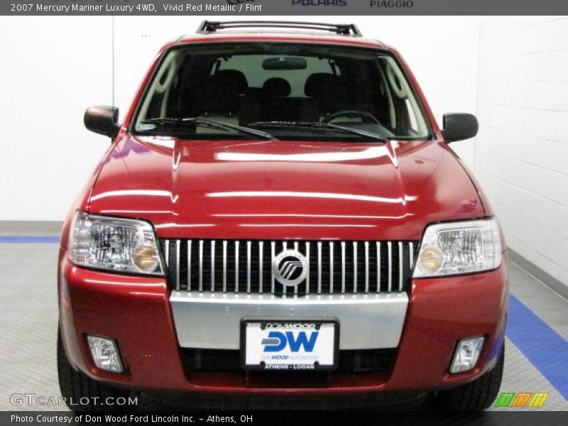 Vivid Red Metallic / Flint 2007 Mercury Mariner Luxury 4WD