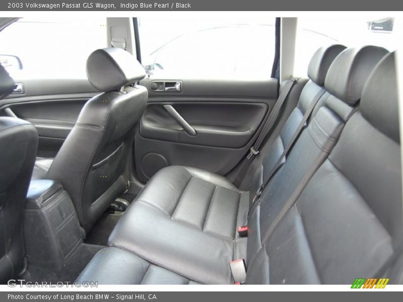 Indigo Blue Pearl / Black 2003 Volkswagen Passat GLS Wagon