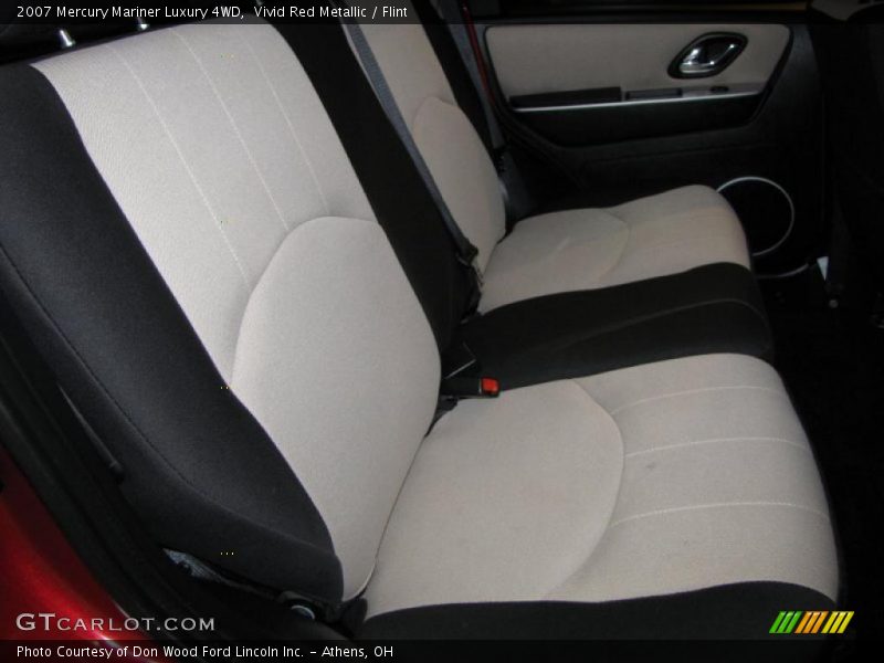 Vivid Red Metallic / Flint 2007 Mercury Mariner Luxury 4WD