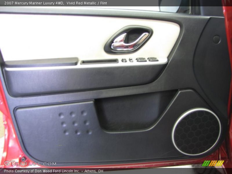 Vivid Red Metallic / Flint 2007 Mercury Mariner Luxury 4WD
