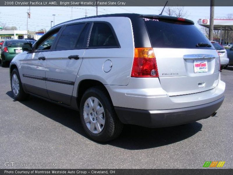 Bright Silver Metallic / Pastel Slate Gray 2008 Chrysler Pacifica LX AWD