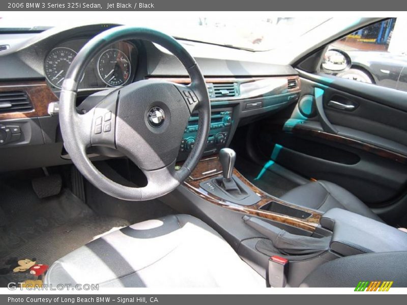 Jet Black / Black 2006 BMW 3 Series 325i Sedan