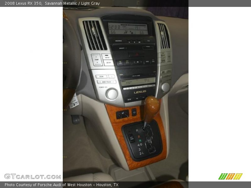 Savannah Metallic / Light Gray 2008 Lexus RX 350