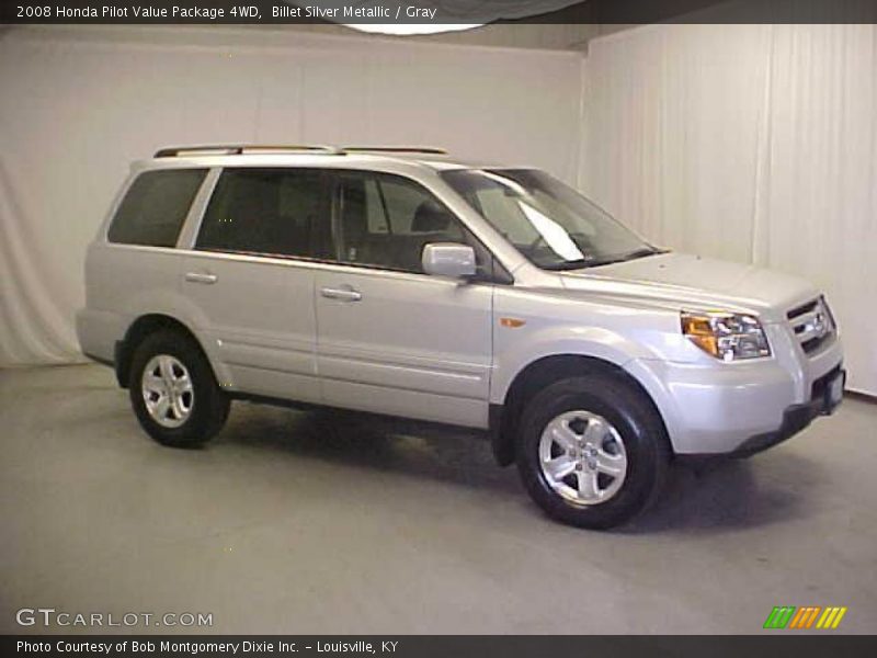 Billet Silver Metallic / Gray 2008 Honda Pilot Value Package 4WD
