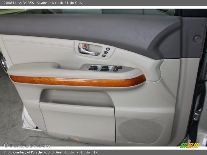 Savannah Metallic / Light Gray 2008 Lexus RX 350