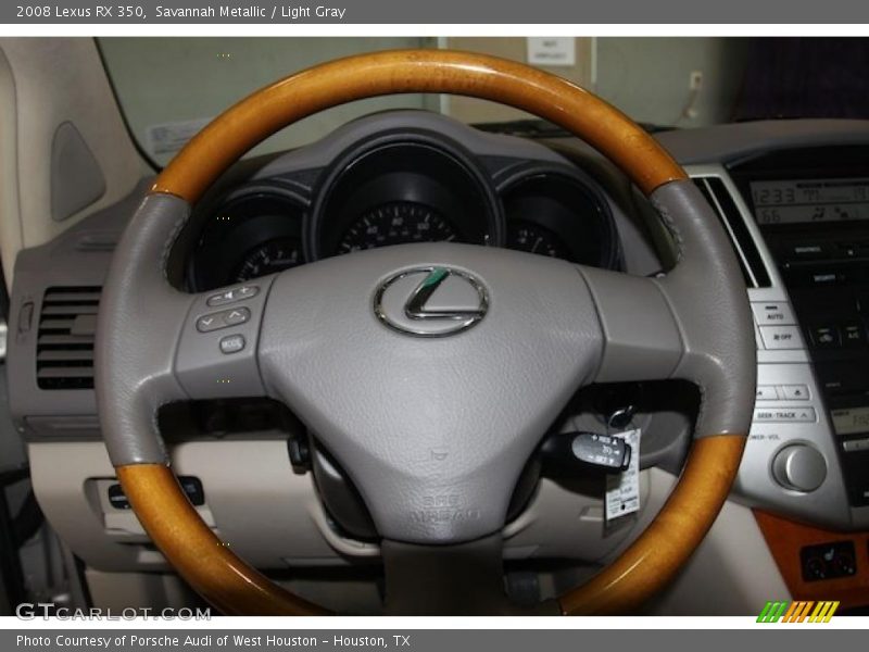 Savannah Metallic / Light Gray 2008 Lexus RX 350