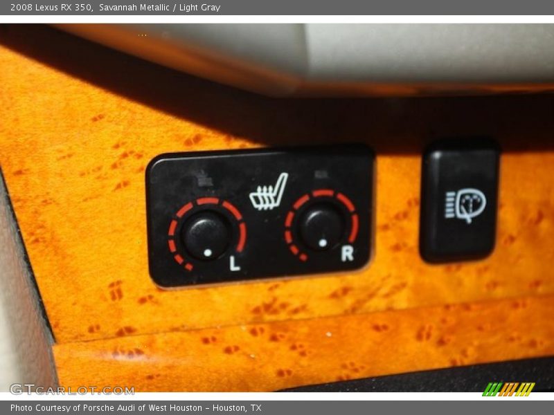 Savannah Metallic / Light Gray 2008 Lexus RX 350