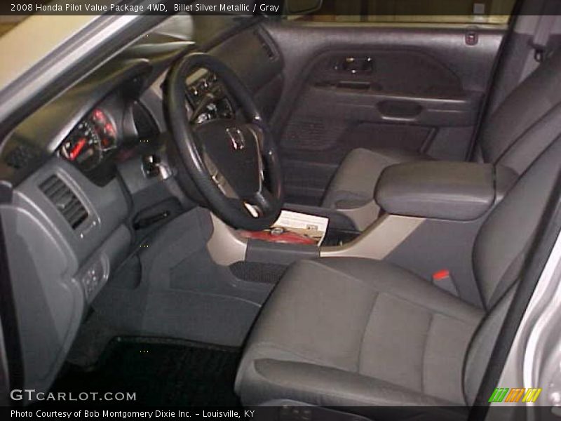 Billet Silver Metallic / Gray 2008 Honda Pilot Value Package 4WD