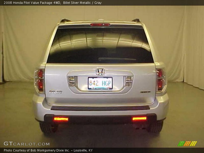 Billet Silver Metallic / Gray 2008 Honda Pilot Value Package 4WD