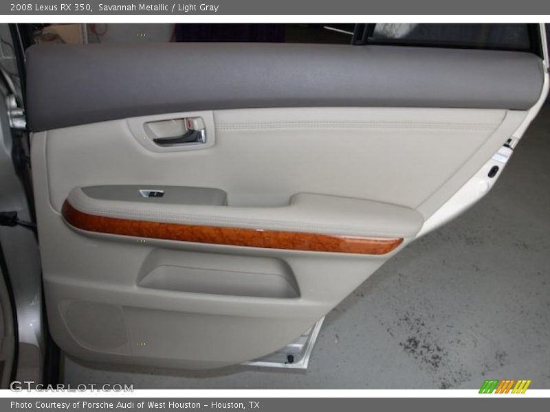 Savannah Metallic / Light Gray 2008 Lexus RX 350