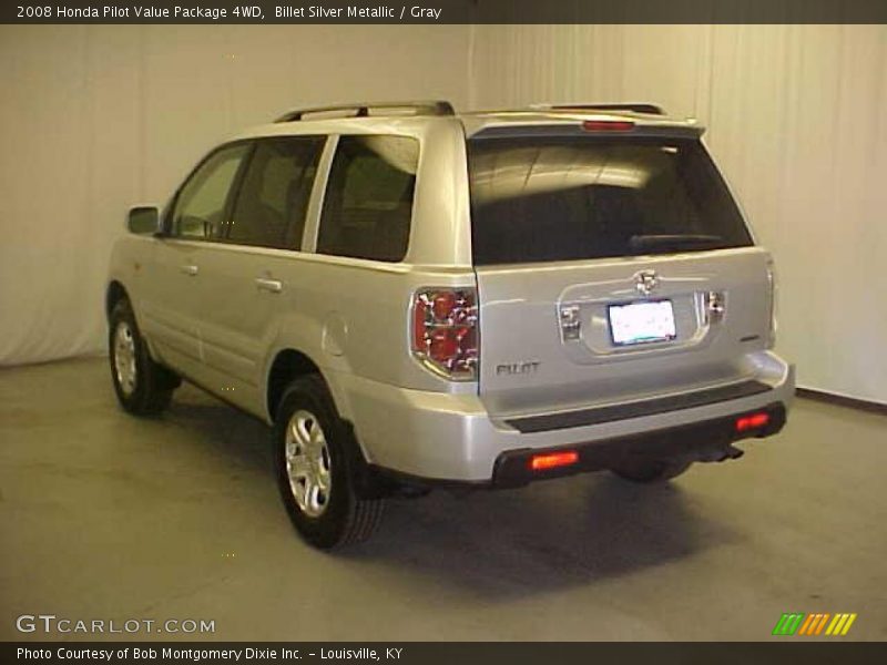 Billet Silver Metallic / Gray 2008 Honda Pilot Value Package 4WD