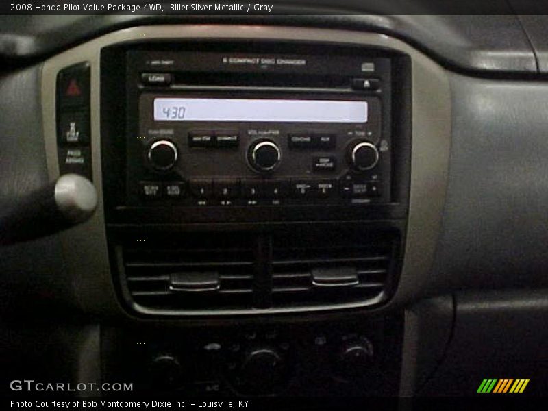 Billet Silver Metallic / Gray 2008 Honda Pilot Value Package 4WD