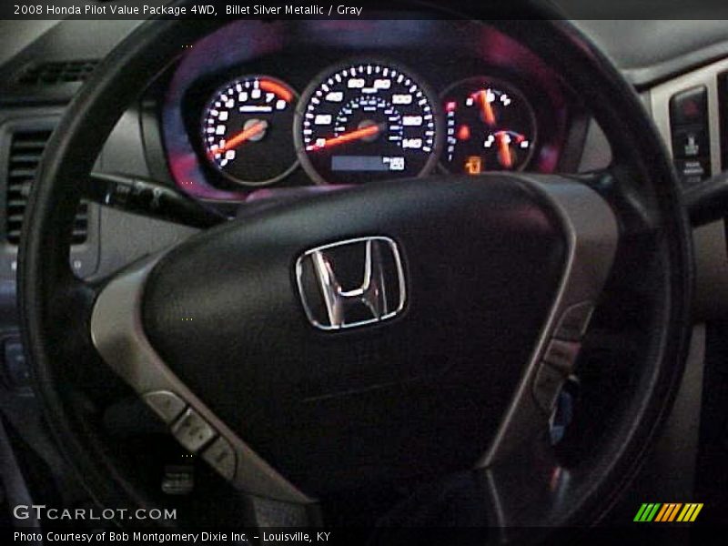 Billet Silver Metallic / Gray 2008 Honda Pilot Value Package 4WD
