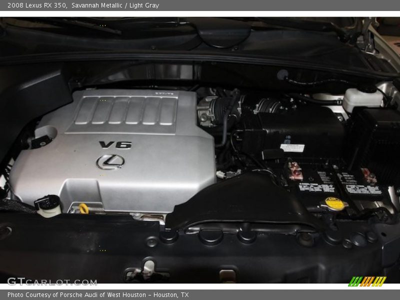 Savannah Metallic / Light Gray 2008 Lexus RX 350