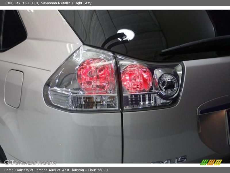 Savannah Metallic / Light Gray 2008 Lexus RX 350