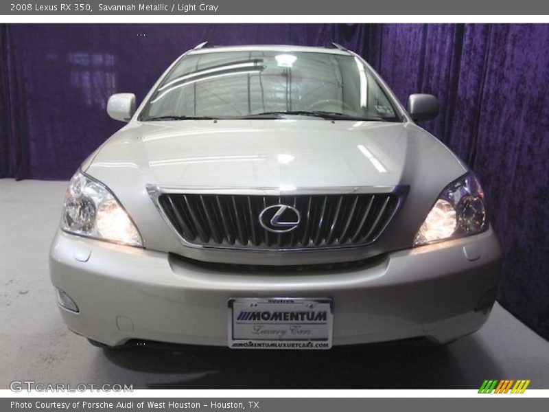 Savannah Metallic / Light Gray 2008 Lexus RX 350