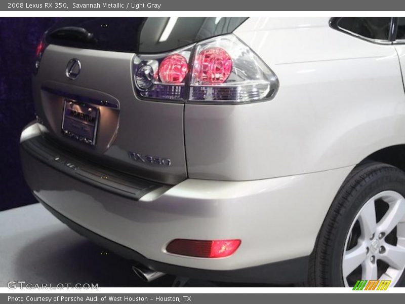 Savannah Metallic / Light Gray 2008 Lexus RX 350