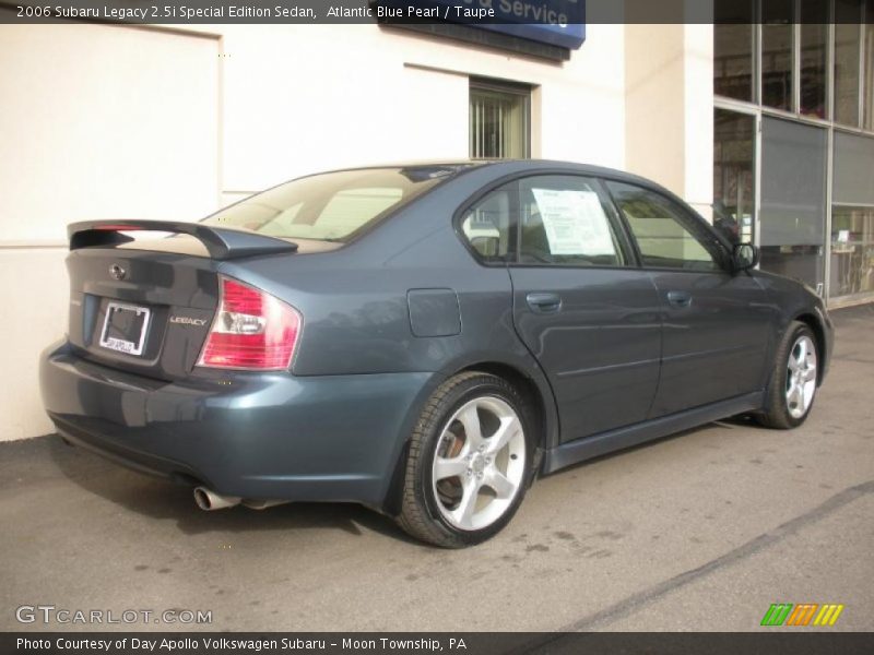 Atlantic Blue Pearl / Taupe 2006 Subaru Legacy 2.5i Special Edition Sedan