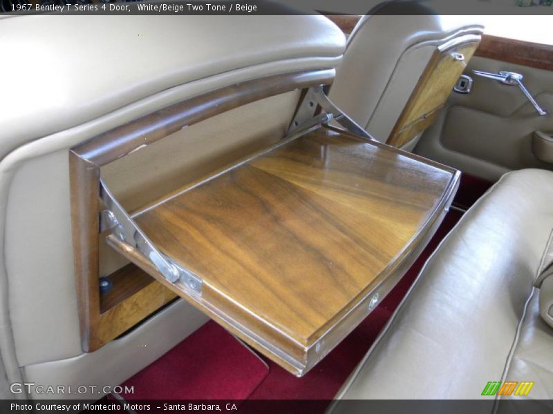 White/Beige Two Tone / Beige 1967 Bentley T Series 4 Door