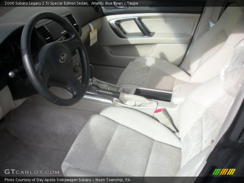 Atlantic Blue Pearl / Taupe 2006 Subaru Legacy 2.5i Special Edition Sedan