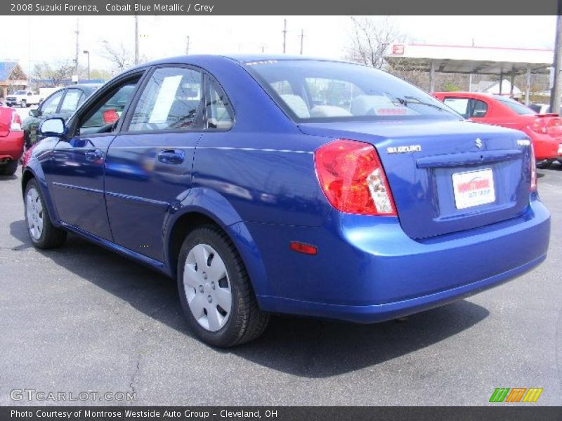 Cobalt Blue Metallic / Grey 2008 Suzuki Forenza