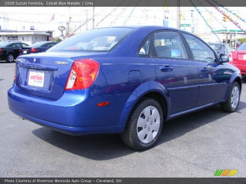 Cobalt Blue Metallic / Grey 2008 Suzuki Forenza