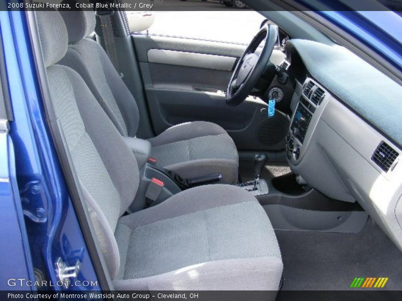 Cobalt Blue Metallic / Grey 2008 Suzuki Forenza
