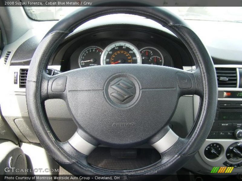Cobalt Blue Metallic / Grey 2008 Suzuki Forenza
