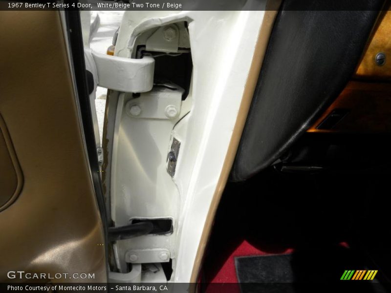 White/Beige Two Tone / Beige 1967 Bentley T Series 4 Door