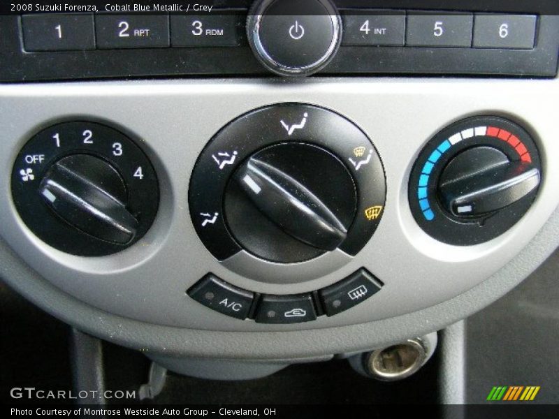 Cobalt Blue Metallic / Grey 2008 Suzuki Forenza