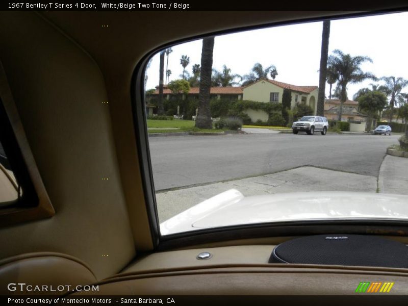 White/Beige Two Tone / Beige 1967 Bentley T Series 4 Door