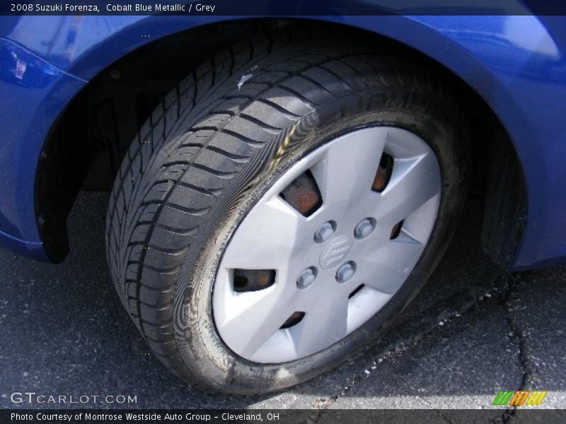 Cobalt Blue Metallic / Grey 2008 Suzuki Forenza