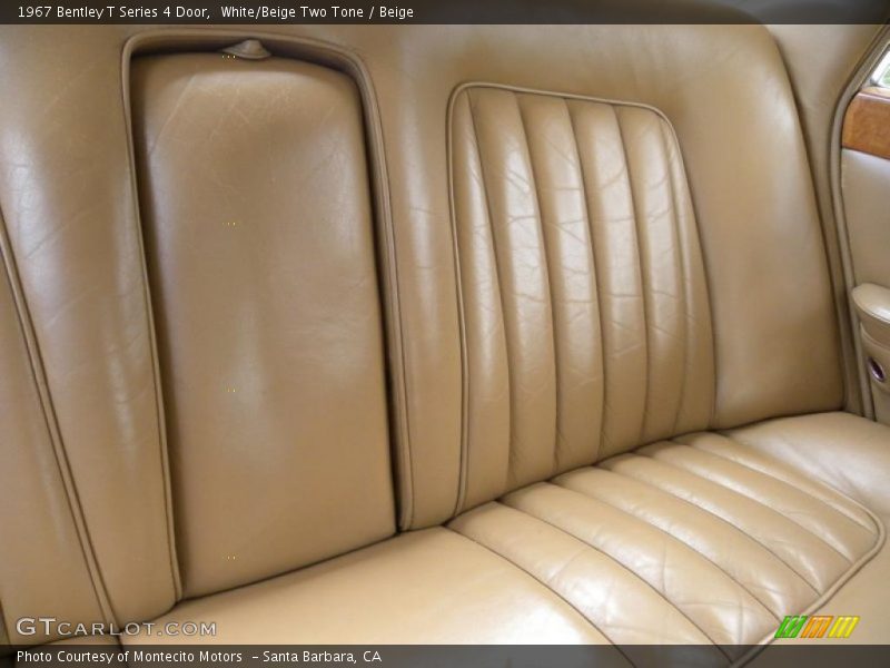 White/Beige Two Tone / Beige 1967 Bentley T Series 4 Door