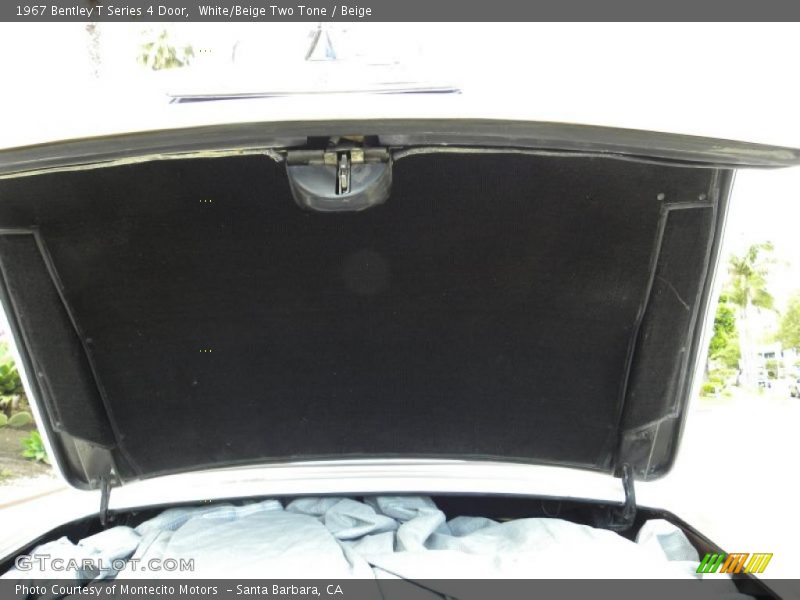 White/Beige Two Tone / Beige 1967 Bentley T Series 4 Door