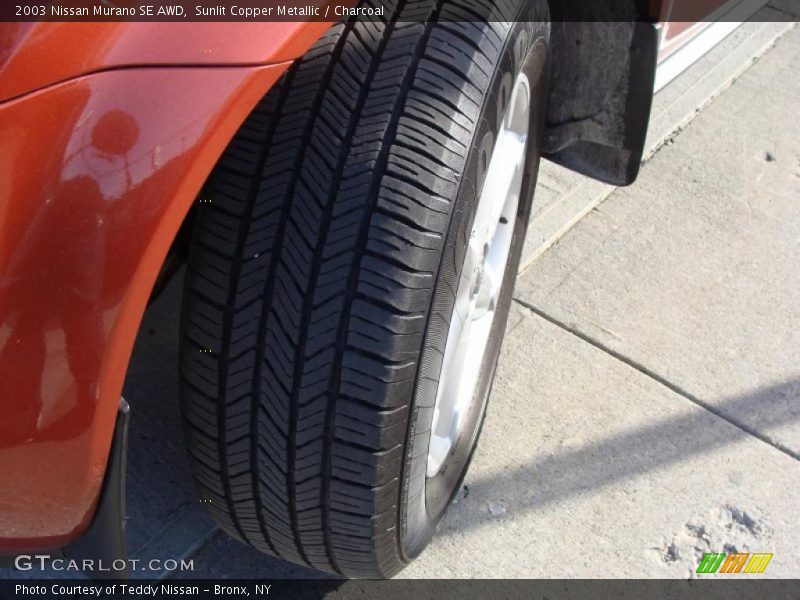 Sunlit Copper Metallic / Charcoal 2003 Nissan Murano SE AWD