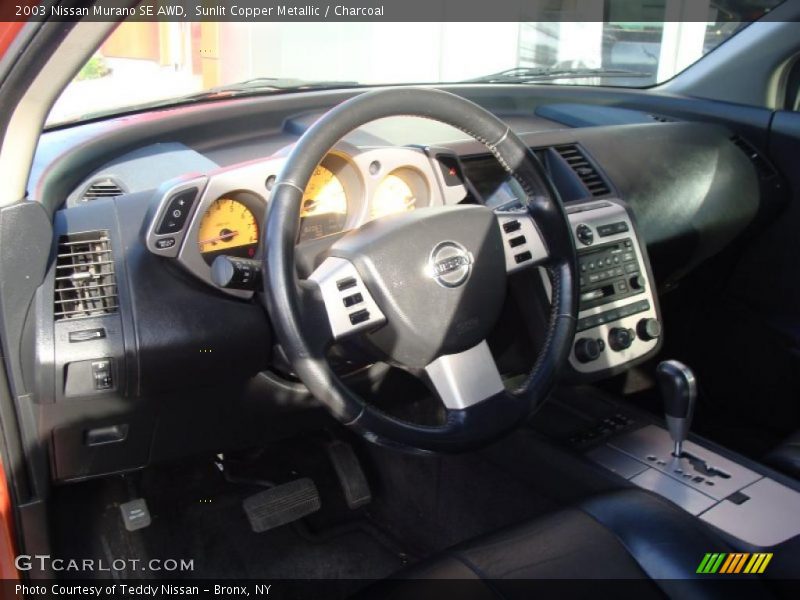 Sunlit Copper Metallic / Charcoal 2003 Nissan Murano SE AWD