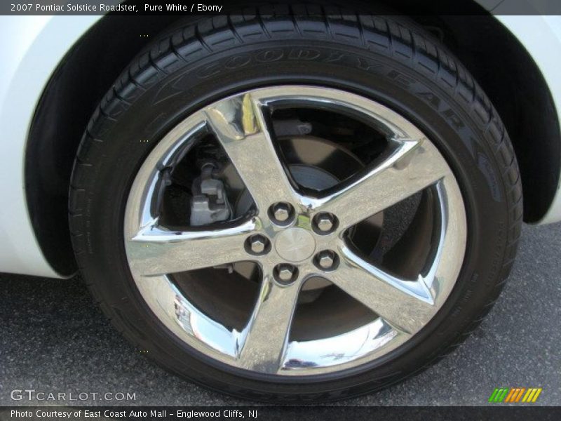 Pure White / Ebony 2007 Pontiac Solstice Roadster