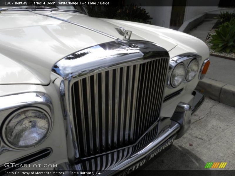 White/Beige Two Tone / Beige 1967 Bentley T Series 4 Door