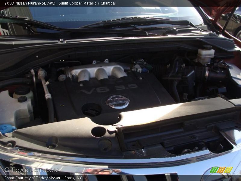 Sunlit Copper Metallic / Charcoal 2003 Nissan Murano SE AWD