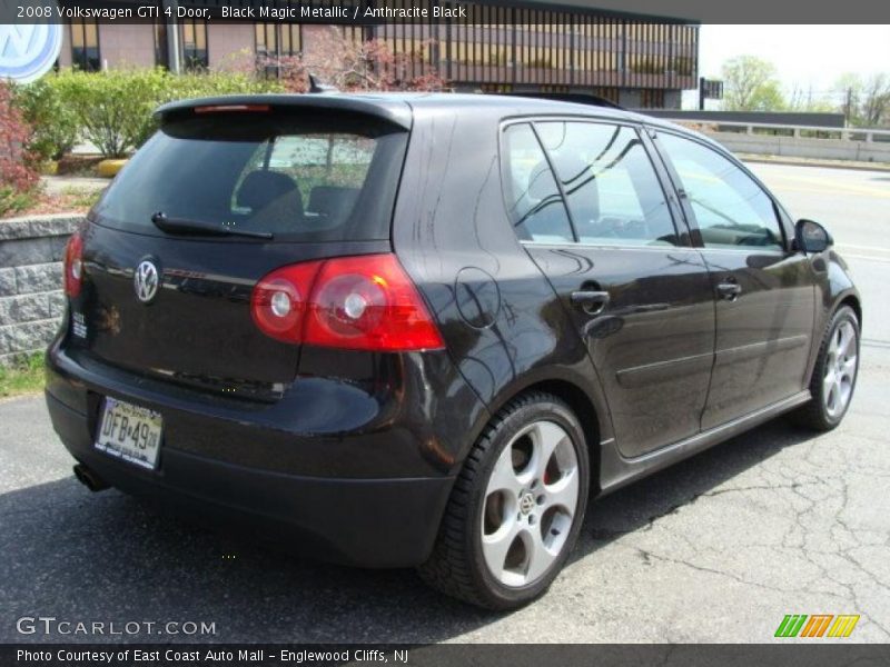 Black Magic Metallic / Anthracite Black 2008 Volkswagen GTI 4 Door