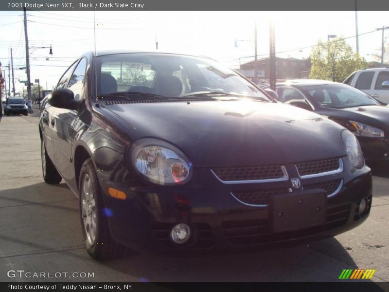 Black / Dark Slate Gray 2003 Dodge Neon SXT