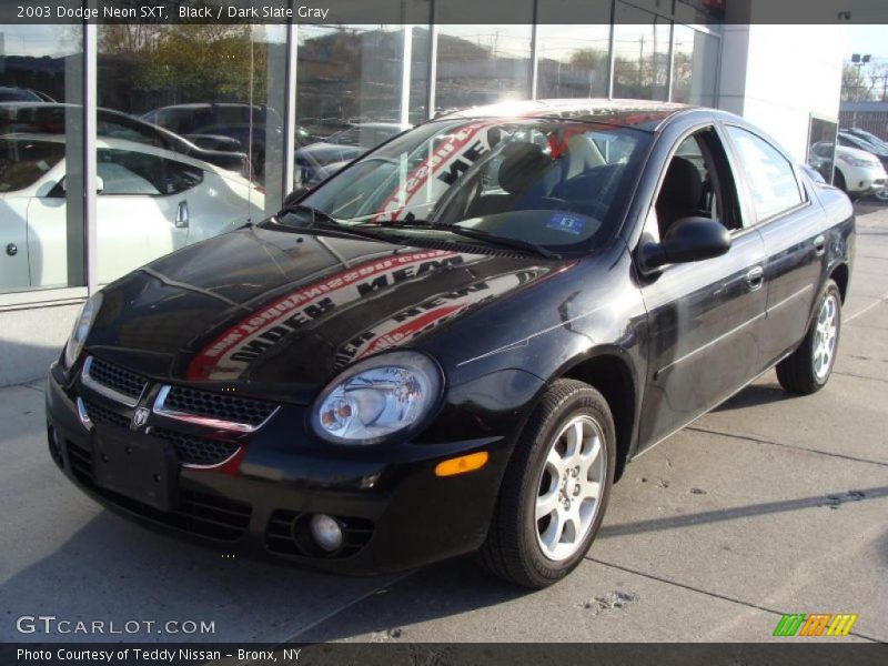 Black / Dark Slate Gray 2003 Dodge Neon SXT